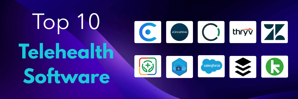 Top 10 Custom Telehealth Software for Small Clinics