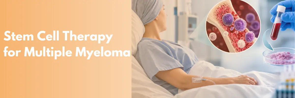 Stem cell therapy for multiple myeloma