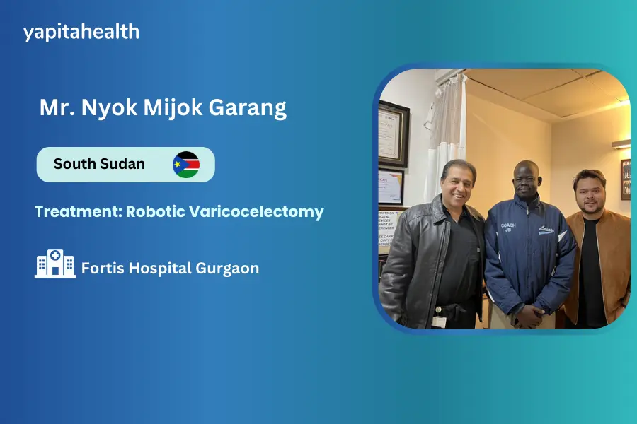 Nyok Mijok Garang Robotic Varicocelectomy Treatment - A Success Story