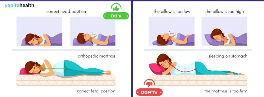 good sleeping position helps reduce facial asymmetry