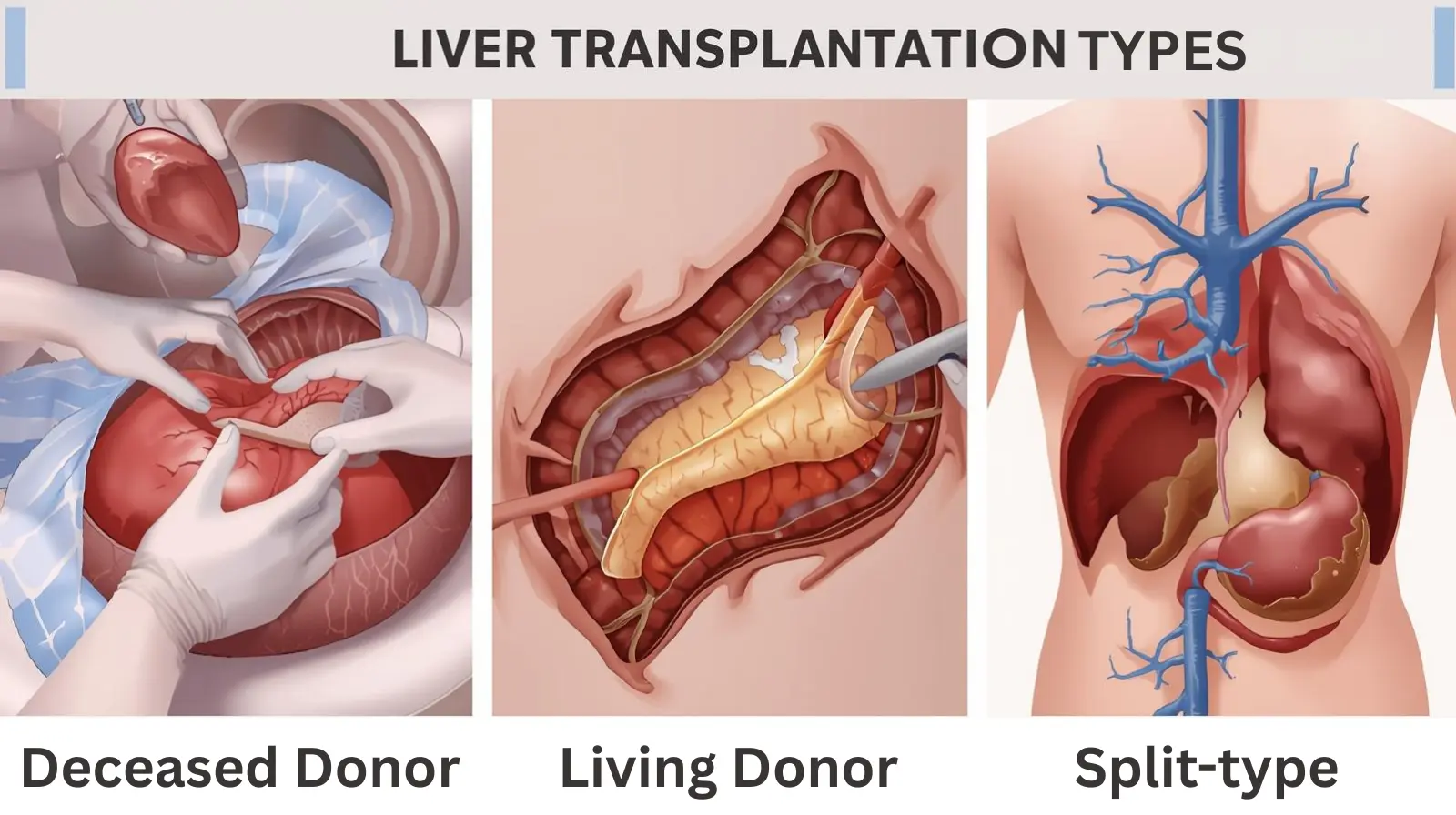 types of liver transplant