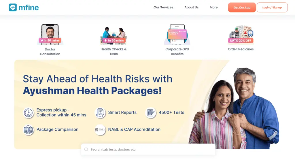 MFine - Telemedicine App