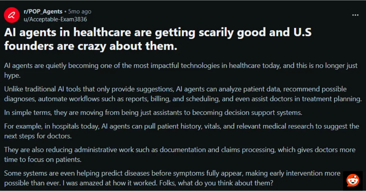 AI Agents in Healthcare